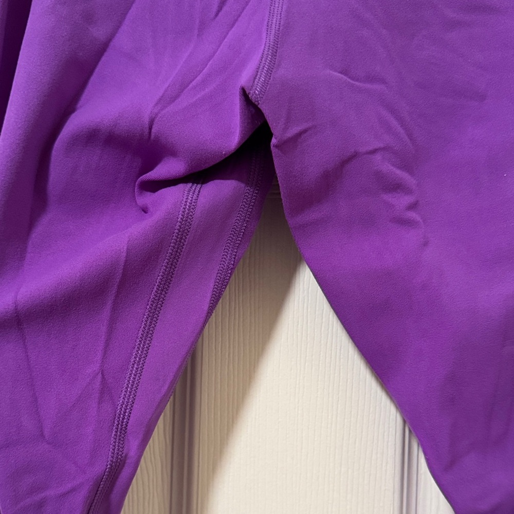 Lululemon Women’s Align High Rise Crop 23” Leggings - Purple Size 8 - Picture 8 of 9
